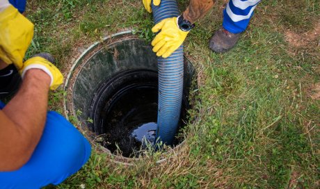 Vidange de fosse septique et canalisation